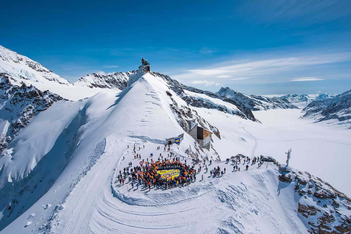 Jungfrau-Gletscher